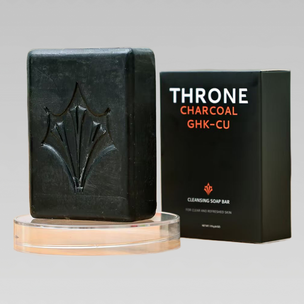 Throne GHK-Cu Charcoal Bar