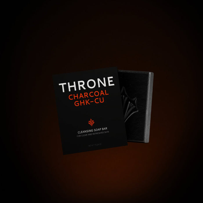 THRONE GHK-Cu Charcoal Cleansing Bar (6 oz)